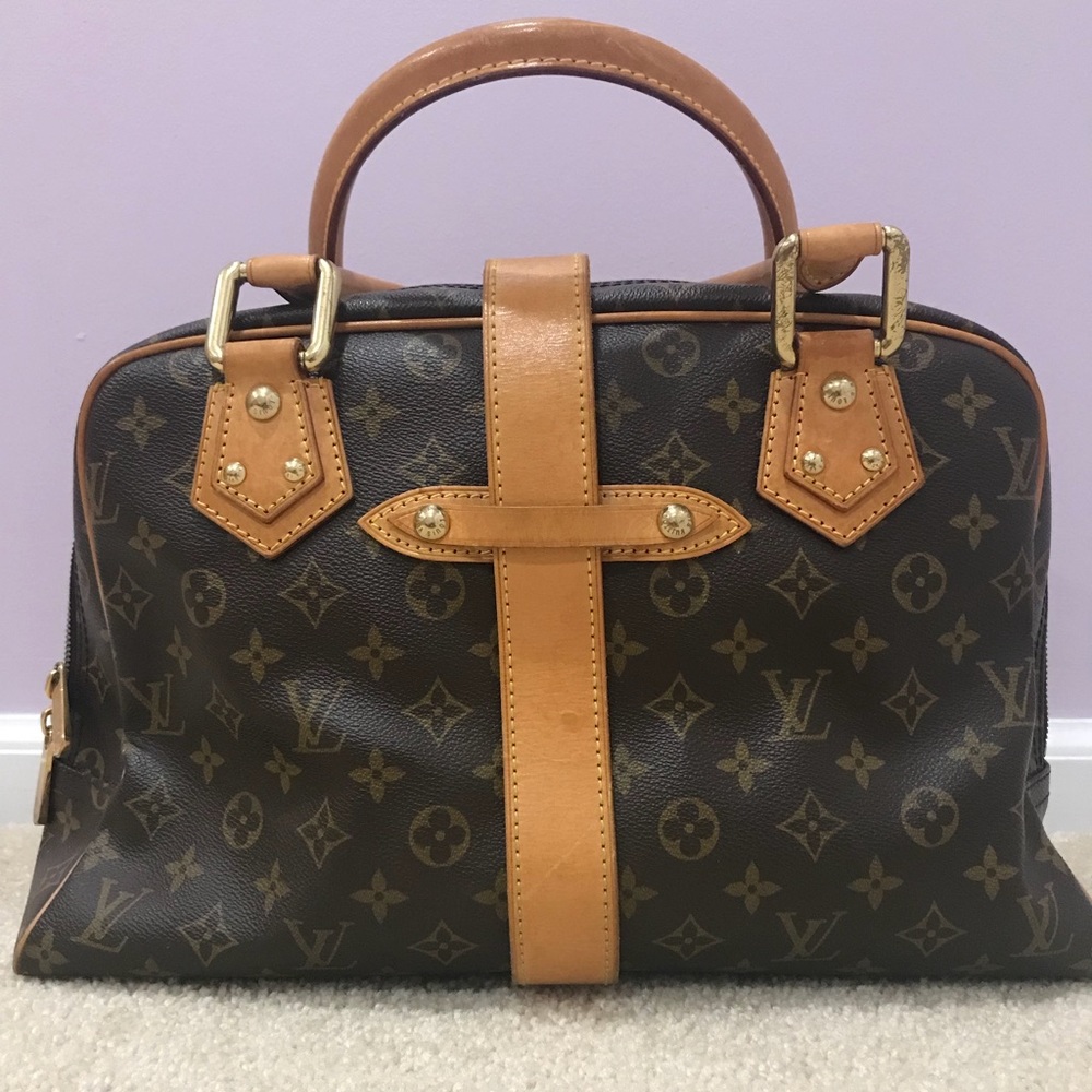 💯 AUTHENTIC Louis Vuitton Monogram Manhattan GM - Picture 2 of 8